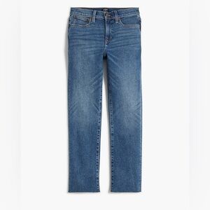 J. Crew Essential straight  jean in all-day stretch